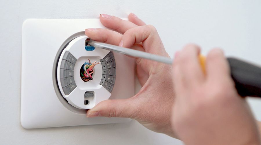 smart thermostat installation